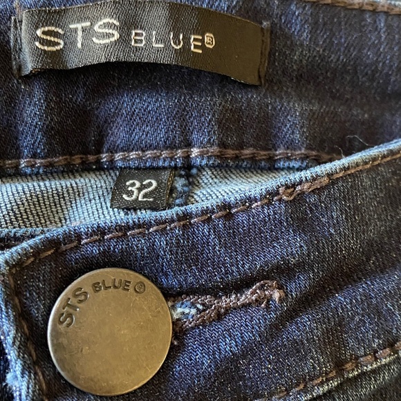 STS Dark Blue 98% Cotton Stretch Skinny Jeans Never Used - Picture 16 of 16